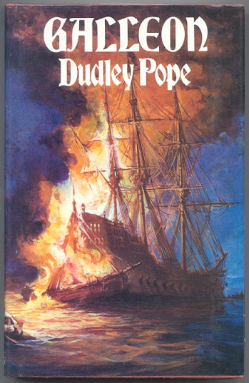 Item #1166 GALLEON. A Novel. Dudley POPE.
