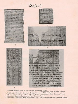Der Ursprung des Alphabetes und seine Entwicklung. Mit 20 bildtafeln und 3 Stammbaumen.