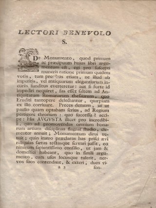 De ruderibus laconici caldariique Romani et nonnullis aliis monumentis in solo budensi.