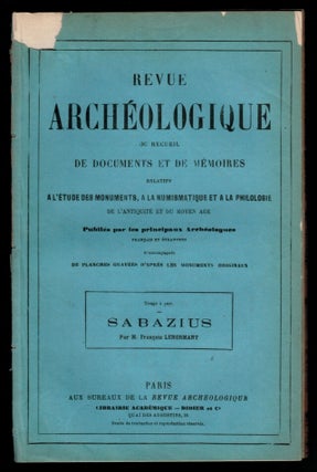 Item #308783 Sabazius. François LENORMANT