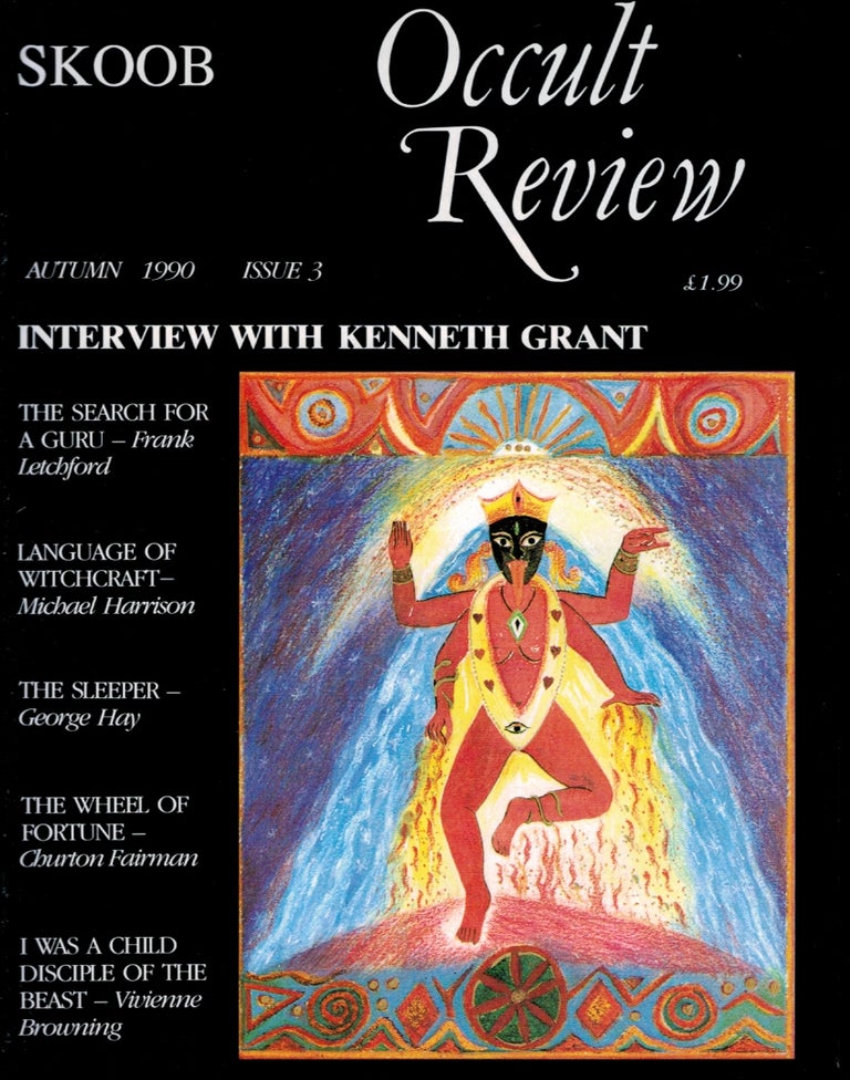 Item #308901 A SHORT CRITIQUE AND COMMENT UPON MAGIC [in] SKOOB OCCULT REVIEW, No 3, Autumn, 1990. The Author's First Appearance in Print. Andrew D. CHUMBLEY.
