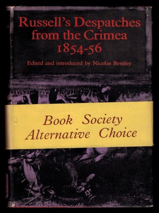 Item #309958 RUSSELL'S DESPATCHES FROM THE CRIMEA. Edited, with an Introduction, by Nicholas...