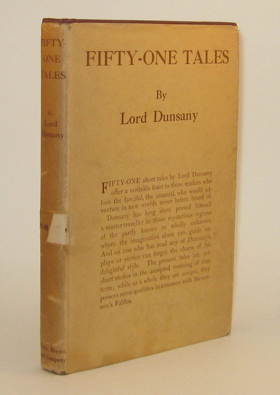 Item #310060 FIFTY-ONE TALES. Lord DUNSANY.