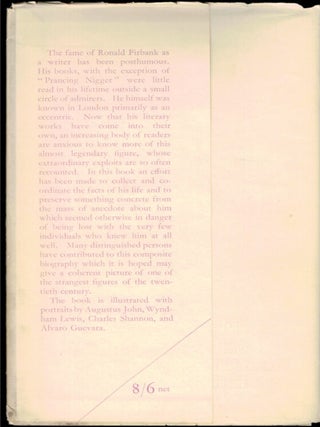 RONALD FIRBANK. A Memoir.