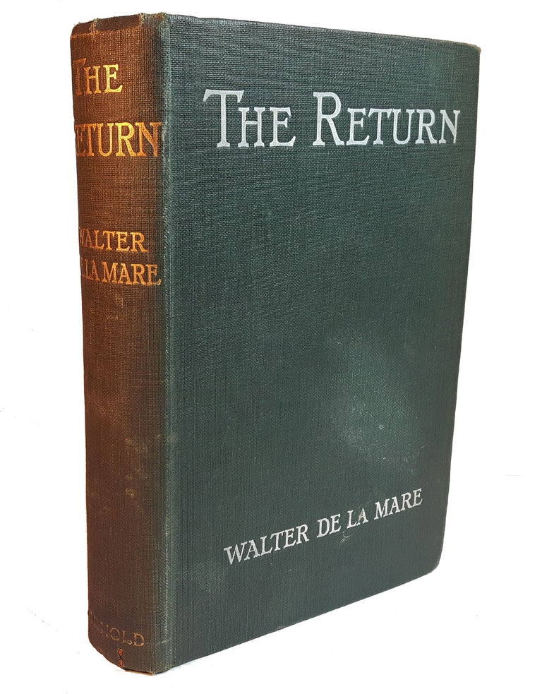 Item #311225 THE RETURN. Walter DE LA MARE.