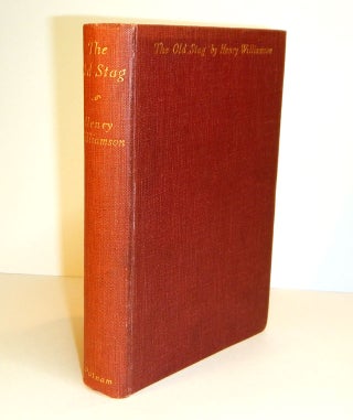 Item #311357 THE OLD STAG. Stories. Henry WILLIAMSON