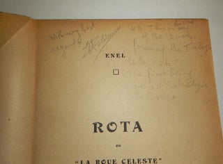 ROTA, Ou, "La Roue Celeste". Etude du mecanisme de la Vie Universelle.