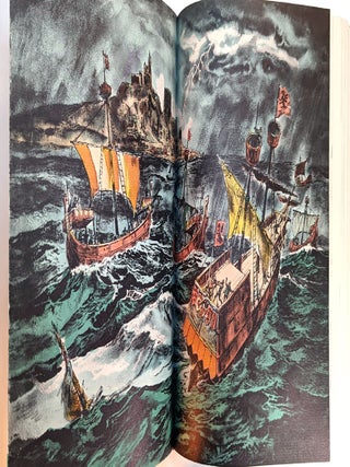 THE CHRONICLES OF ENGLAND, FRANCE, SPAIN AND OTHER PLACES ADJOINING. Translated out of the French ... by John Bourcier Ld Berniers. Edited by G.C. MaCaulay, with an Introduction by Sidney Painter and Illustrations by Henry C. Pitz.