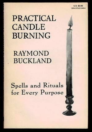 Item #312349 PRACTICLE CANDLE BURNING.; A Llewellyn Occult Guide. Raymond BUCKLAND