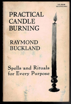 Item #312350 PRACTICLE CANDLE BURNING.; A Llewellyn Occult Guide. Raymond BUCKLAND