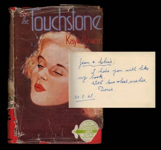 Item #312373 THE TOUCHSTONE. First Edition, Inscribed by the Author. Kaye STEWART, Doris Howe