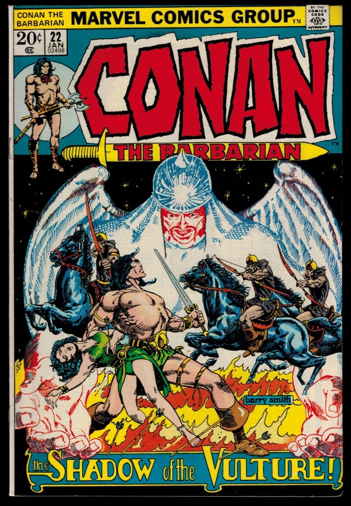 Item #312387 CONAN THE BARBARIAN No 22. Illustrated by Barry Windsor-Smith [here listed as Barry Smith]. Robert E. HOWARD, Barry WINDSOR-SMITH.