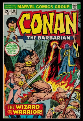 Item #312389 CONAN THE BARBARIAN No 29. Illustrated by John Buscema & Ernie Chua. Robert E....