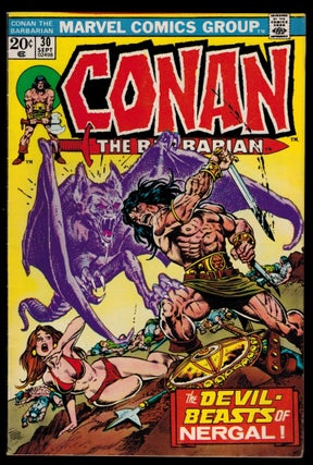 Item #312390 CONAN THE BARBARIAN No 30. Illustrated by John Buscema & Ernie Chua. Robert E....