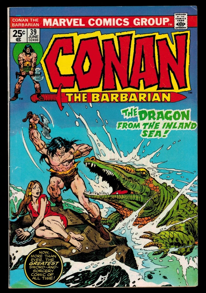 Item #312391 CONAN THE BARBARIAN No 39. Illustrated by John Buscema. Robert E. HOWARD, John BUSCEMA.