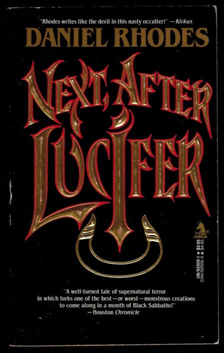 NEXT, AFTER LUCIFER | Daniel RHODES | First Paperback Edition & 1st ...