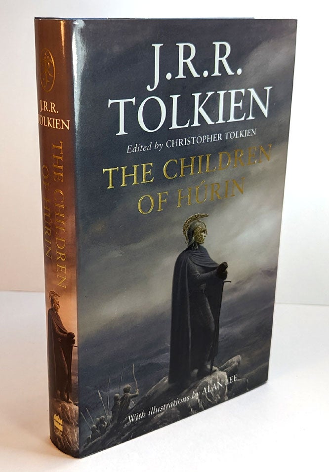 Item #312655 THE CHILDREN OF HÚRIN [NARN I CHÎN HÚRIN: The Tale of the Children of Húrin]. Edited by Christopher Tolkien. Illustrated by Alan Lee. J. R. R. TOLKIEN, John Ronald Reuel.