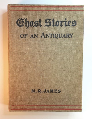 Item #312684 GHOST STORIES OF AN ANTIQUARY. With Four Illustrations by the Late James McBryde. M....