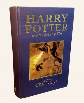Item #312782 HARRY POTTER AND THE GOBLET OF FIRE. The Deluxe Edition. J. K. ROWLING