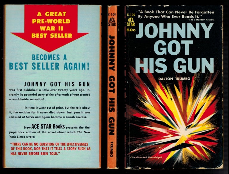 Item #312978 JOHNNY GOT HIS GUN. Dalton TRUMBO.