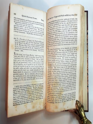 Review of the First Edition of Beechley's NARRATIVE OF A VOYAGE TO THE PACIFIC AND BEHRING'S STRAIT To Co-operate With The Polar Expeditions Performed By His Majesty's Ship Blossom... in the years 1825, 26, 27, 28.... in THE EDINBURGH REVIEW, March to June, 1831.