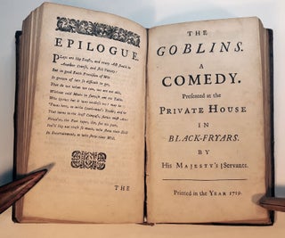 THE WORKS OF SIR JOHN SUCKLING. Containing his POEMS, LETTERS, and PLAYS.
