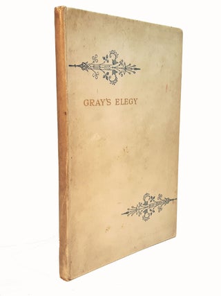 Item #313064 ELEGY Written In A Country Churchyard. Illustrated by Harry Fenn. Thomas GRAY
