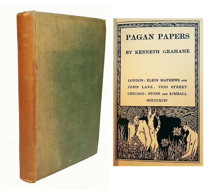 Item #313066 PAGAN PAPERS. Kenneth GRAHAME.