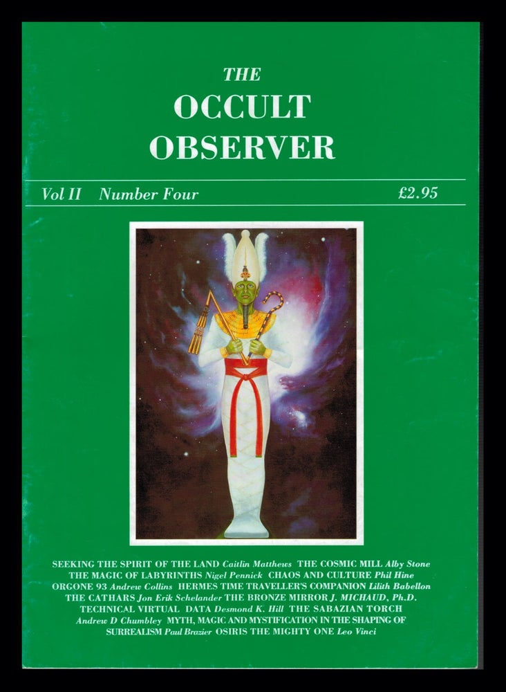 Item #313106 THE SABAZIAN TORCH [in] THE OCCULT OBSERVER, Vol II, No Four. Andrew A. CHUMBLEY.