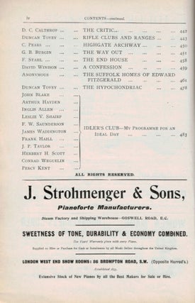 A LEGEND [in] THE IDLER Magazine, July, 1900 issue.