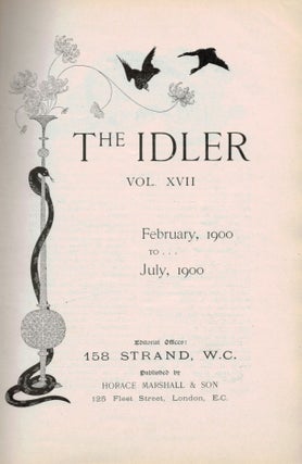 THE IDLER Magazine, October, 1900 issue.