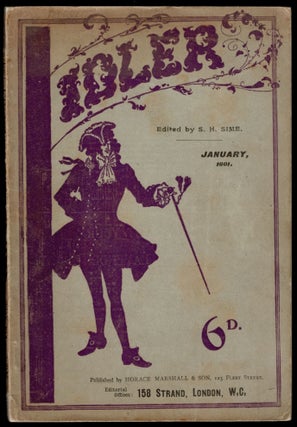 Item #313170 THE IDLER Magazine, January, 1901 issue. Sidney H. SIME, and