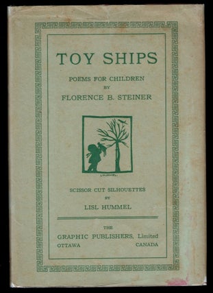 Item #313275 TOY SHIPS. Poems For Children. Florence B. STEINER
