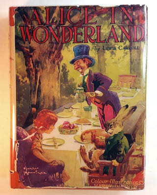 Item #313286 ALICE'S ADVENTURES IN WONDERLAND. Fully Illustrated in Line and Colour by Harry...