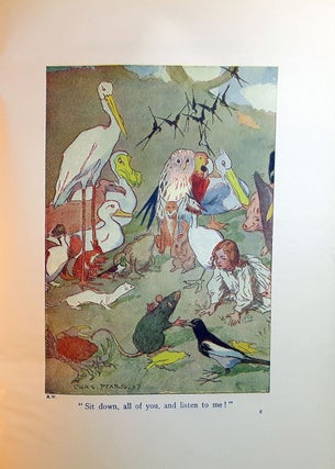 ALICE'S ADVENTURES IN WONDERLAND. Fully Illustrated in Line and Colour by Harry Rountree.