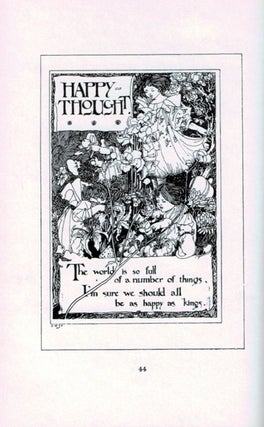 A CHILD'S GARDEN OF VERSES. Ilustrated by Charles Robinson.