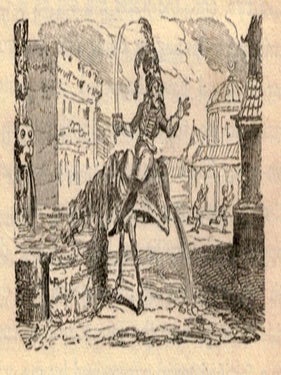 THE TRAVELS AND SURPISING ADVENTURES OF BARON MUNCHAUSEN. Illustrated with Five Woodcuts by G. Cruikshank, and Twenty-Two Ful-Page Curious Engravings.