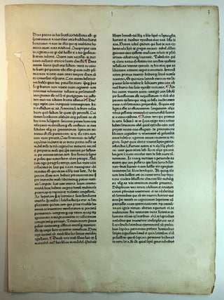 Item #313366 A LEAF FROM DE ANTIQUITATE JUDAICA, DE BELLO JUDAICO, PRINTED BY JOHANN SCHÜSSLER,...