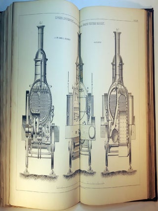 THE IMPERIAL CYCLOPEDIA OF MACHINERY; Being a Series of Plans, Sections and Elevations of Stationary, Marine and Locomotive Engines, Spinning Machinery, Grinding Mills, Tools &c. All of the Newest & most approved Construction & many of them only recently Patented, Including several of the most useful and important Machines From The Great Exhibition, With Descriptive Letterpress, an Essay on the Steam Engine, and a History of the Railways of Great Britain.