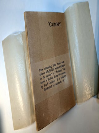 "CUMMY" THE NURSE OF ROBERT LOUIS STEVENSON. A Tribute to the Memory of Alison Cunningham, By Lord Guthrie. With Two Illustrations.