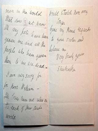AUTOGRAPH LETTER SIGNED AND ORIGINAL PHOTOGRAPHIC CARTE DE VISITE.