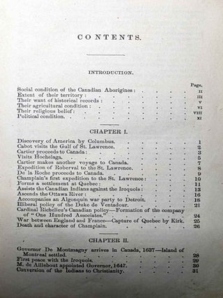 THE HISTORY OF CANADA, From Its First Discovery to The Present Time.