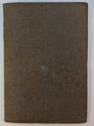 Item #313835 A CHAPBOOK. Annie M. Anderson ANTHOLOGY Dorothy H. Walsh, Alfred Rive, Sallee...