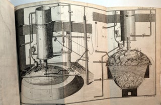 TRAITÉ ÉLÉMENTAIRE D'HYDRODYNAMIQUE: Ouvrage dans lequel la théorie et l'expérience s'éclairent ou se suppléent mutuellement ; avec deux notes sur plusieurs endroits qui ont paru mériter d'être appronfondis. Two Volumes.