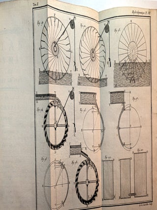 TRAITÉ ÉLÉMENTAIRE D'HYDRODYNAMIQUE: Ouvrage dans lequel la théorie et l'expérience s'éclairent ou se suppléent mutuellement ; avec deux notes sur plusieurs endroits qui ont paru mériter d'être appronfondis. Two Volumes.