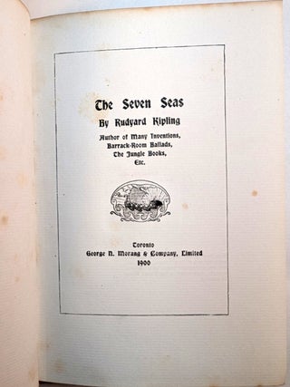 THE SEVEN SEAS. First Canadian Edition. Two Volumes.