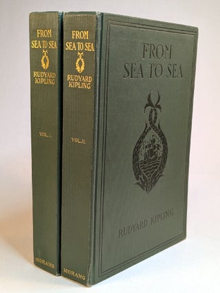 Item #313891 FROM SEA TO SEA. First Canadian Edition. Rudyard CANADIAN IMPRINT KIPLING