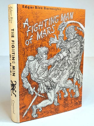 Item #314017 A FIGHTING MAN OF MARS. Illustrated by Mahlon Blaine. Edgar Rice BURROUGHS