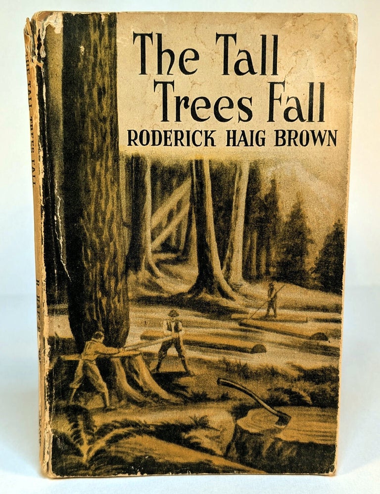 Item #314027 THE TALL TREES FALL. First Indian Edition. Roderick HAIG-BROWN.