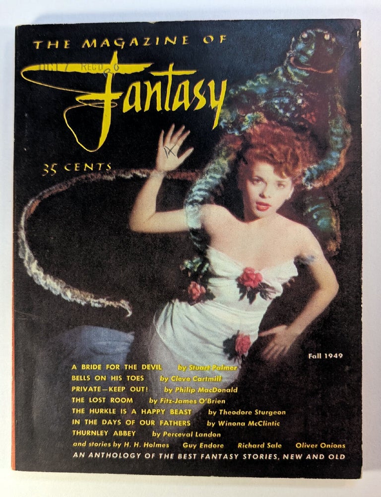 Item #314075 THE MAGAZINE OF FANTASY [Later titled: The Magazine of Fantasy & Science Fiction]. Fall, 1949. The First Issue. Anthony BOUCHER, J. Francis McComus.